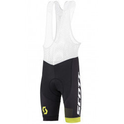 SCOTT PROFESJONALNE SPODENKI ROWEROWE 2015/16 BLACK-YELLOW