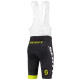 SCOTT PROFESJONALNE SPODENKI ROWEROWE 2015/16 BLACK-YELLOW