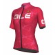 ALE DAMSKA KOSZULKA ROWEROWA MODEL 2017/18 RED-BLACK