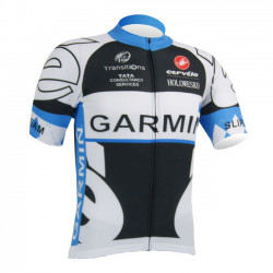 GARMIN KOSZULKA ROWEROWA MODEL 2013/14 BLACK-WHITE