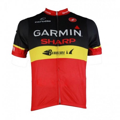 GARMIN KOSZULKA ROWEROWA MODEL 2013 RED-YELLOW