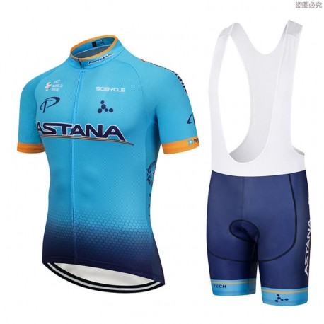 ASTANA PROFESJONALNY LETNI KOMPLET ROWEROWY MODEL 2018 BLUE