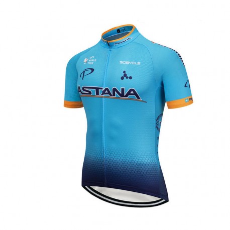 ASTANA PROFESJONALNA KOSZULKA ROWEROWA MODEL 2018 BLUE