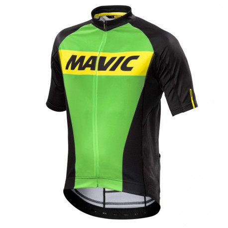 MAVIC PROFESJONALNA KOSZULKA ROWEROWA MODEL 2016 GREEN-BLACK