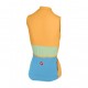 CASTELLI DAMSKI BEZRĘKAWNIK ROWEROWY MODEL 2016/17 ORANGE-BLUE