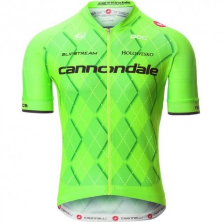 CANNONDALE PROFESJONALNA KOSZULKA ROWEROWA 2018 BLACK-GREEEN