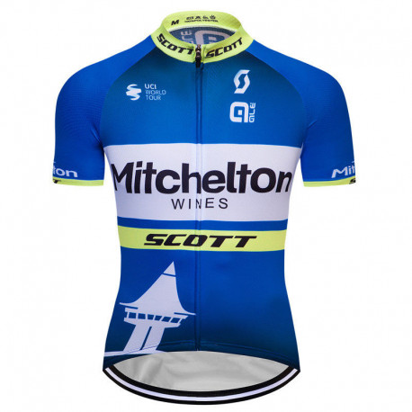 SCOTT KOSZULKA ROWEROWA MODEL 2018/19 BLUE