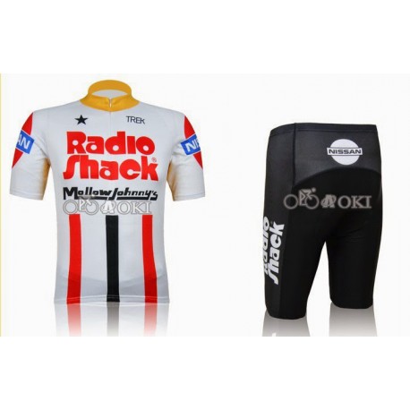 RADIOSHACK PROFESJONALNY LETNI KOMPLET ROWEROWY 2011 WHITE
