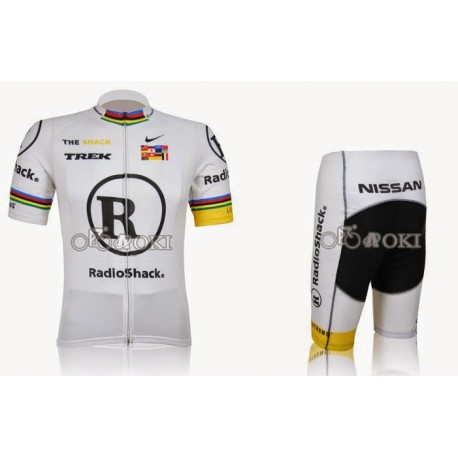 RADIOSHACK PROFESJONALNY LETNI KOMPLET ROWEROWY 2010 WHITE