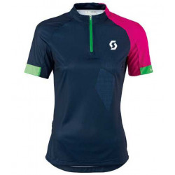 SCOTT DAMSKA KOSZULKA ROWEROWA MODEL 2017 DARK BLUE