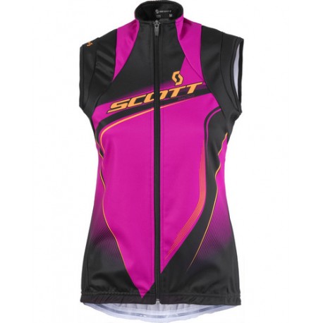 SCOTT DAMSKI BEZRĘKAWNIK ROWEROWY MODEL 2014 BLACK-PURPLE