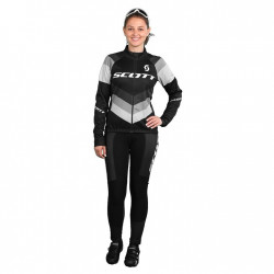 DAMSKI DŁUGI KOMPLET ROWEROWY SCOTT 2016 BLACK