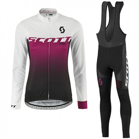 DAMSKI DŁUGI KOMPLET ROWEROWY SCOTT 2016/17