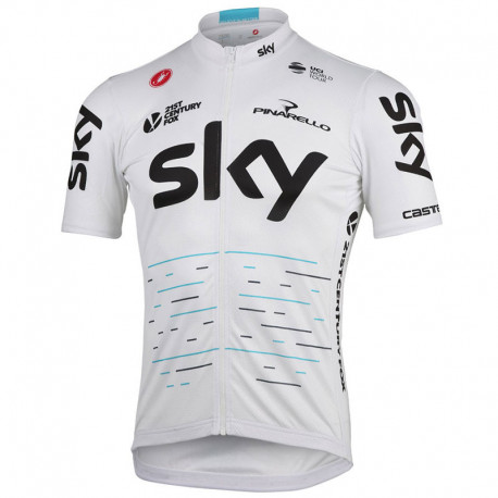 SKY PROFESJONALNA KOSZULKA ROWEROWA 2017 WHITE
