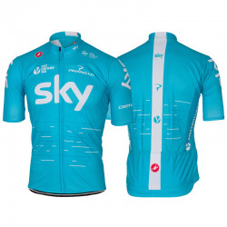 SKY PROFESJONALNA KOSZULKA ROWEROWA 2017 BLUE