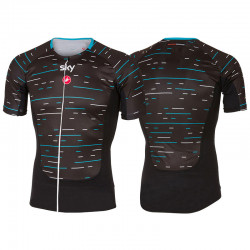 SKY PROFESJONALNA KOSZULKA ROWEROWA 2017/18 BLACK