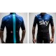 SKY PROFESJONALNA KOSZULKA ROWEROWA 2019 DARK BLUE