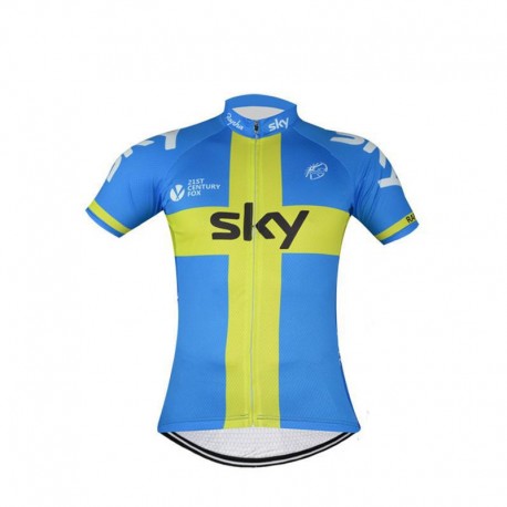 SKY PROFESJONALNA KOSZULKA ROWEROWA 2019 WHITE-BLACK