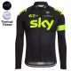 SKY PROFESJONALNY DŁUGI KOMPLETROWEROWY 2015 FLUO YELLOW