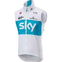 SKY KAMIZELKA ROWEROWA WINDPROOF MODEL 2018 WHITE