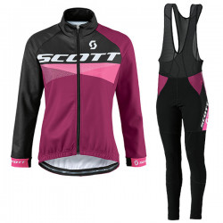 DAMSKI DŁUGI KOMPLET ROWEROWY SCOTT 2017