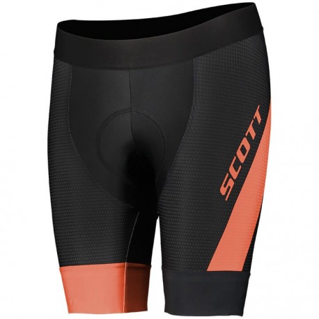 SCOTT DAMSKIE SPODENKI ROWEROWE MODEL 2017/18 BLACK-ORANGE