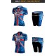 PROFESJONALNY DAMSKI LETNI KOMPLET ROWEROWY SKY 2012
