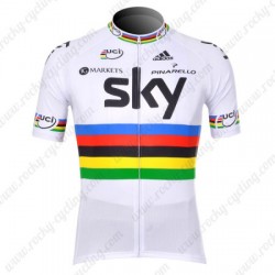PROFESJONALNA KOSZULKA ROWEROWA SKY-UCI MODEL 2012