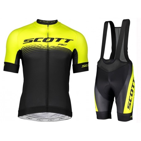 SCOTT LETNI KOMPLET ROWEROWY 2019 BLACK-RED