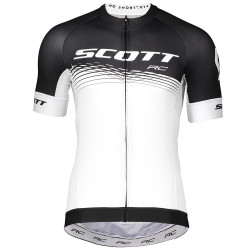 SCOTT KOSZULKA ROWEROWA MODEL 2019 BLACK-RED