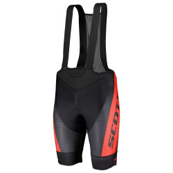 SCOTT PROFESJONALNE SPODENKI ROWEROWE 2019 BLACK-RED