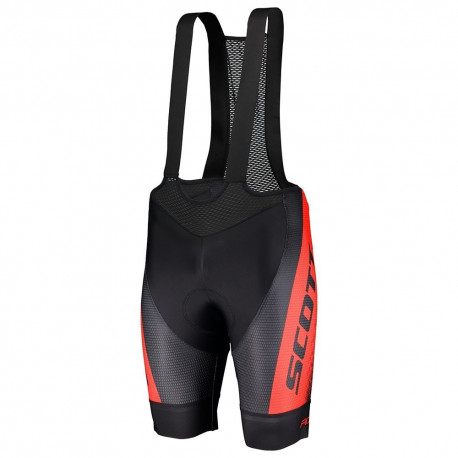 SCOTT PROFESJONALNE SPODENKI ROWEROWE 2019 BLACK-RED