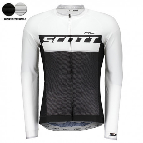 SCOTT DŁUGI KOMPLET ROWEROWY 2018 BLACK-RED