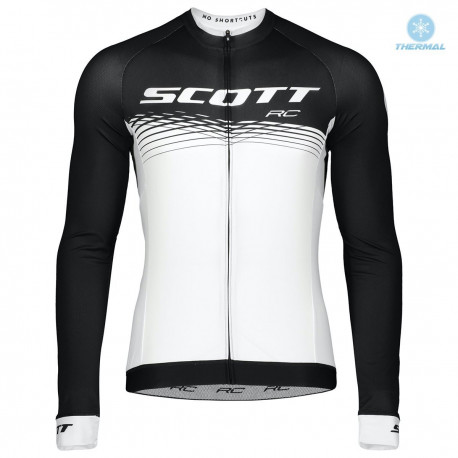 SCOTT DŁUGI KOMPLET ROWEROWY 2018 BLACK-WHITE