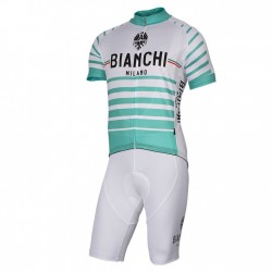 BIANCHI LETNI KOMPLET ROWEROWY MODEL 2018 WHITE