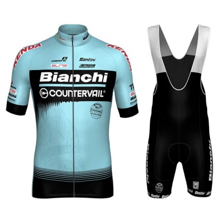 BIANCHI LETNI KOMPLET ROWEROWY MODEL 2018 WHITE