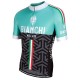 BIANCHI KOSZULKA ROWEROWA MODEL 2017/18 BLACK-GREEN
