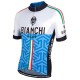 BIANCHI KOSZULKA ROWEROWA MODEL 2017/18 BLACK-BLUE