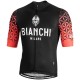 BIANCHI KOSZULKA ROWEROWA MODEL 2019 BLACK-RED