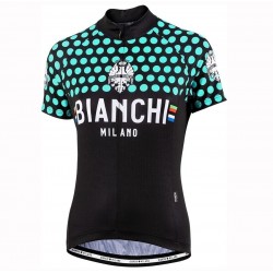 BIANCHI KOSZULKA ROWEROWA MODEL 2019 BLACK-GREEN