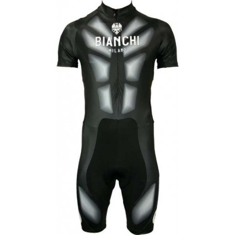 BIANCHI PROFESJONALNY LETNI KOMBINEZON ROWEROWY 2015 BLACK
