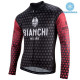 BIANCHI PROFESJONALNA BLUZA ROWEROWA 2016/17 BLACK-RED