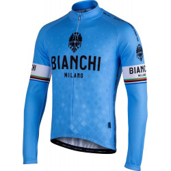 BIANCHI PROFESJONALNA BLUZA ROWEROWA 2016/17 BLUE