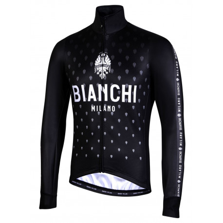 BIANCHI PROFESJONALNA BLUZA ROWEROWA 2017/18 BLACK