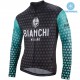 BIANCHI PROFESJONALNY DŁUGI KOMPLET ROWEROWY 2016/17 BLACK-GREEN