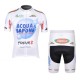 PROFESJONALNY LETNI KOMPLET ROWEROWY BIAŁY ACQUA SAPONE MODEL 2012