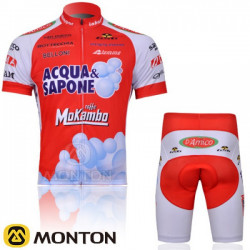 PROFESJONALNY LETNI KOMPLET ROWEROWY ACQUA SAPONE MODEL 2012