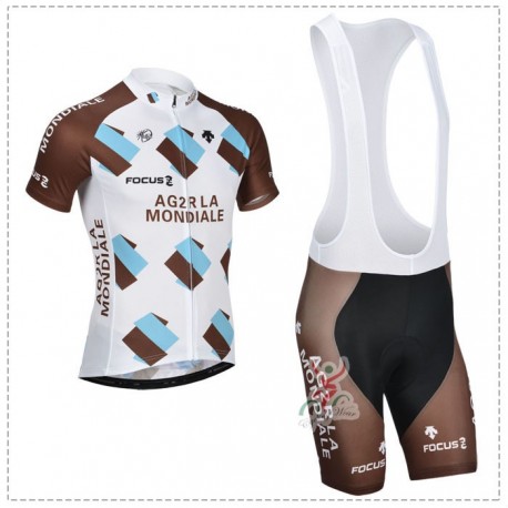 AG2R LA MONDIALE LETNI KOMPLET ROWEROWY MODEL 2013/14