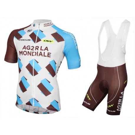 AG2R LA MONDIALE LETNI KOMPLET ROWEROWY MODEL 2015