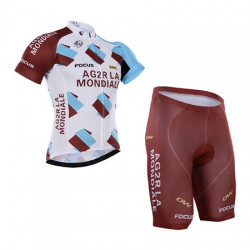 AG2R LA MONDIALE LETNI KOMPLET ROWEROWY MODEL 2016